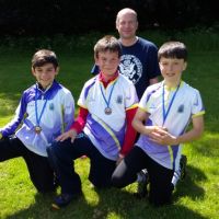 Some Tayside's Juniors + coach