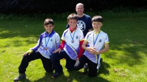 Some Tayside's Juniors + coach, 