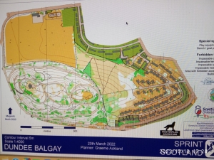 Image of the Balgay Park, Dundee map