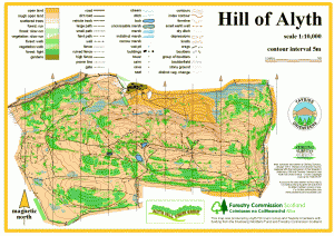 Image of the Hill of Alyth map