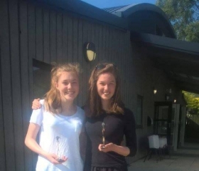 TAY's Laura Nicoll and INVOC partner, 3rd female pair, 16th overall, D class, Highlander Mountain Marathon 2016, Gilly Kirkwood