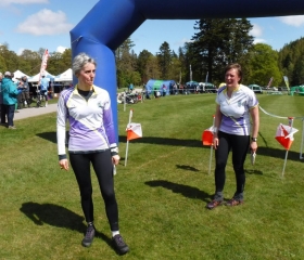 Finishing at Scottish Champs Balmoral 2016, Elaine Gillies