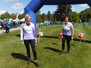Finishing at Scottish Champs Balmoral 2016, Elaine Gillies