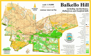 Balkello Hill map, 