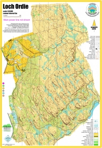 Image of the Loch Ordie map