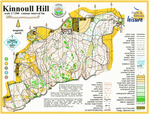 Image of the Kinnoull Hill map