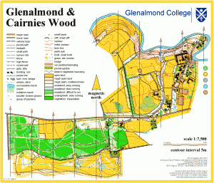 Image of the Glenalmond College map