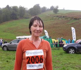 Fran - the other third of TAY's medal-winning relay team, 