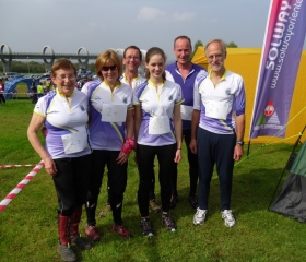 The TAY team at Falkirk Wheel, 