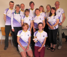 The new club orienteering top!, Felicity Martin