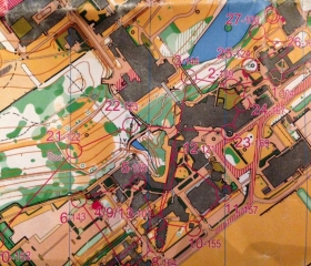 Chasing Start Course 1 through the Heriot-Watt campus, 