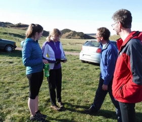 Post-race analysis Lothian Edge Feb 2016, Elaine Gillies