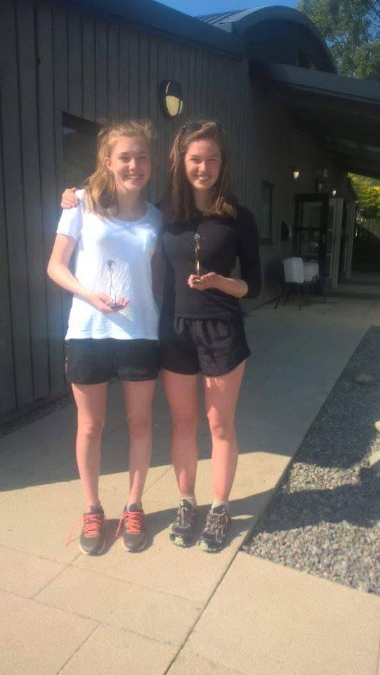 TAY's Laura Nicoll and INVOC partner, 3rd female pair, 16th overall, D class, Highlander Mountain Marathon 2016