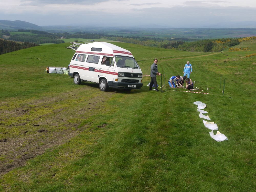 Setting up at Culteuchar