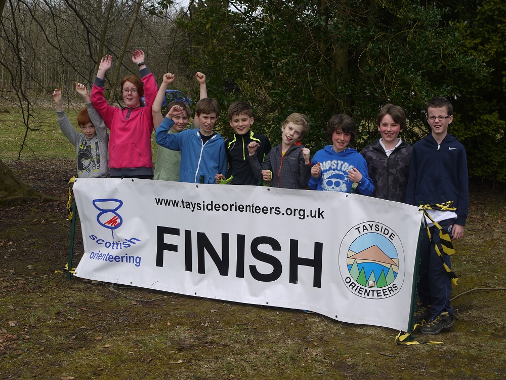 The winning teams! Perth & Kinross North East Area Schools Champs 2014