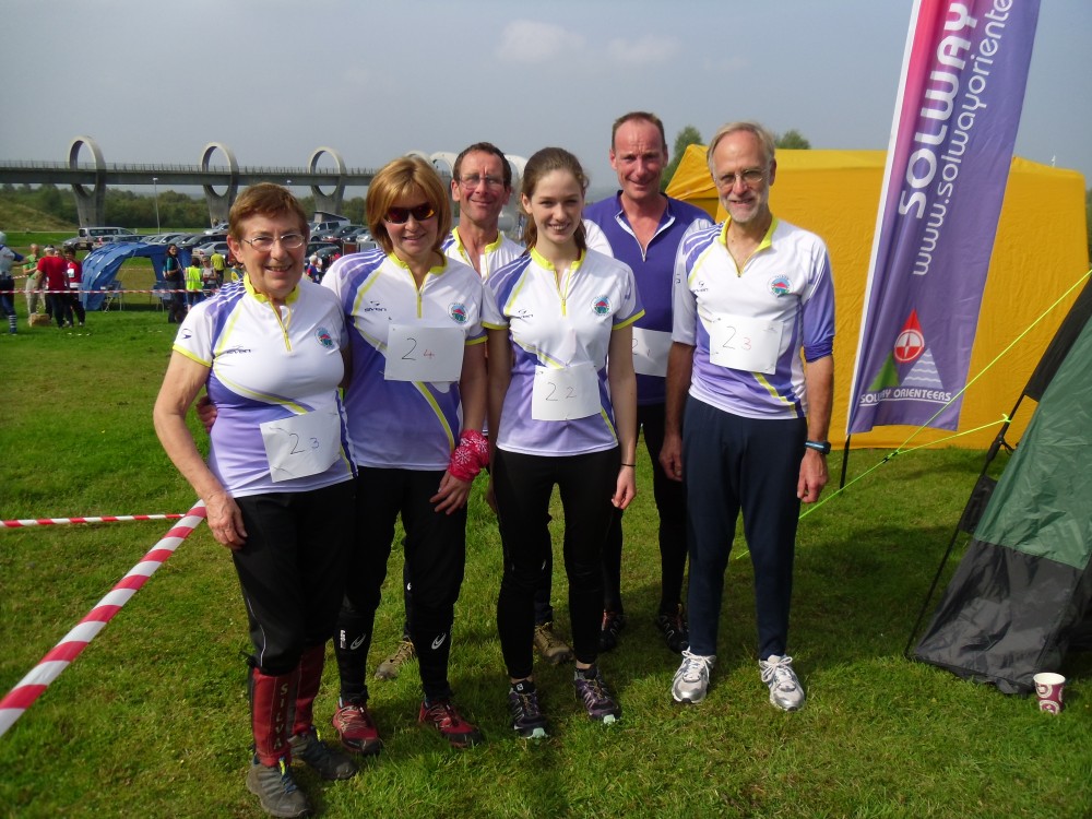 The TAY team at Falkirk Wheel