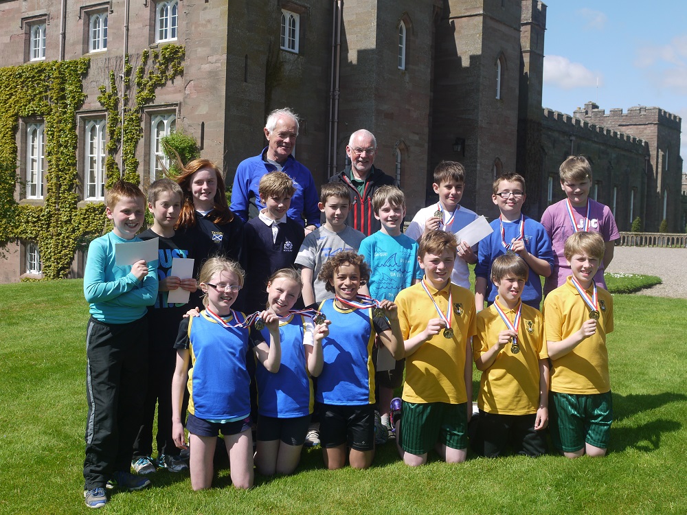 The winning teams at the 2014 Final