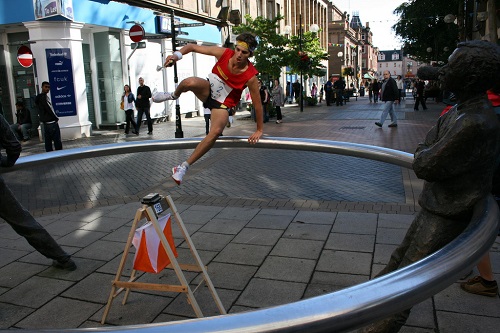 Fast-paced urban orienteering in Perth City Centre